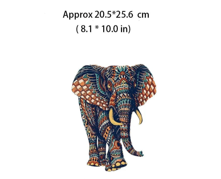 Artisan wooden puzzle dimensions