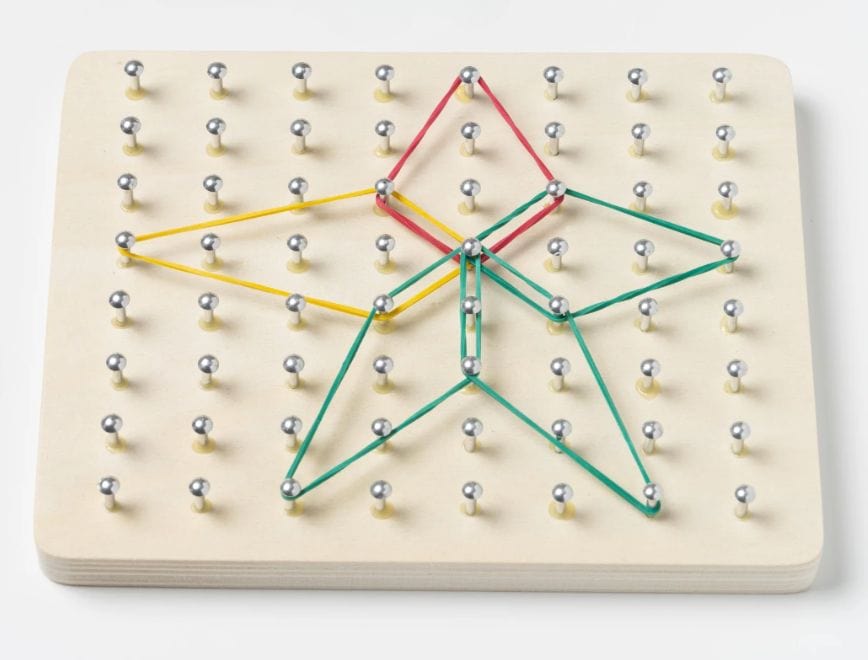 Wooden Geometric Nail Board
