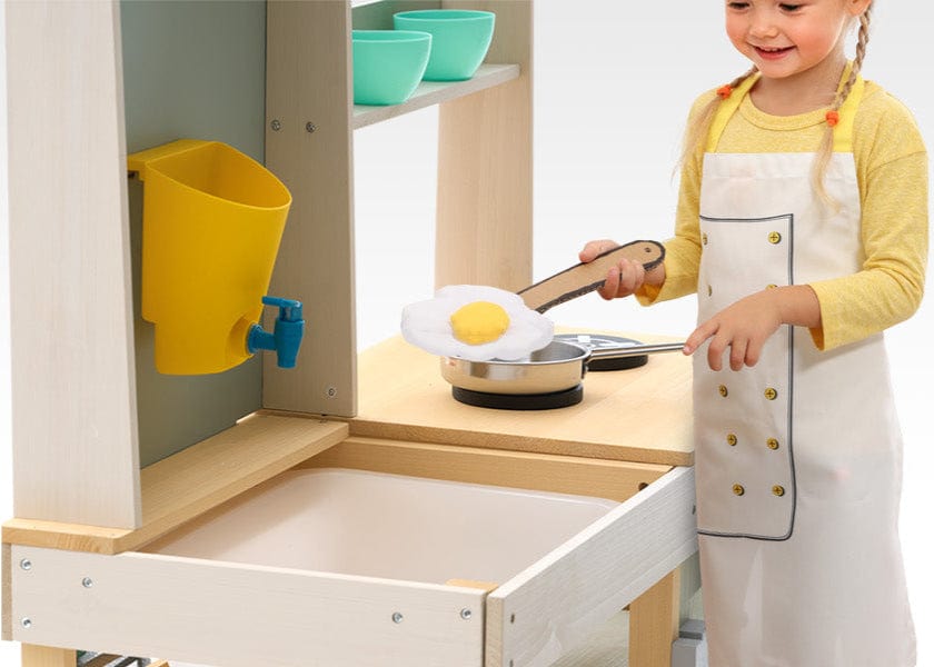 Premium Wooden Mud Kitchen Cooking