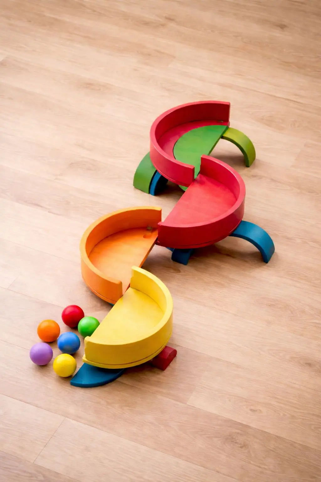 Montessori Rainbow Play System | Complete Creative Play Set for Kids
