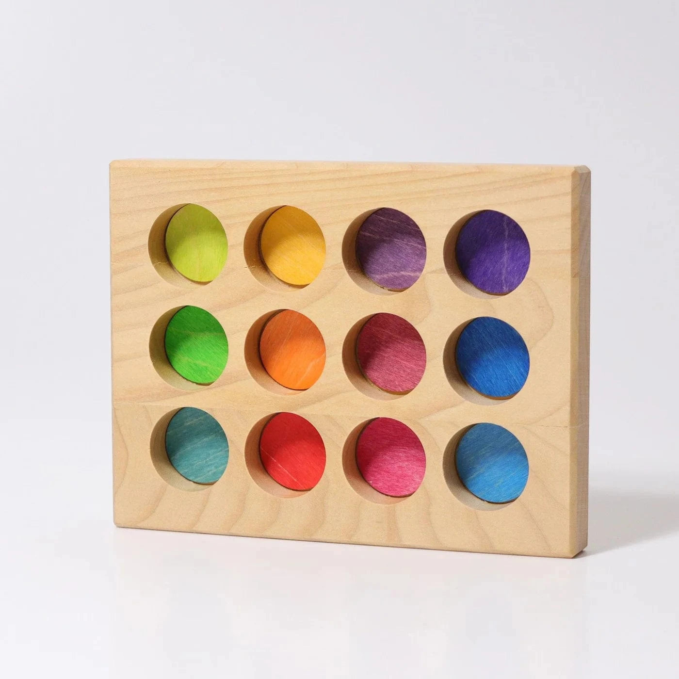 Premium Wooden Rainbow Balls - Wonder Minds Kids