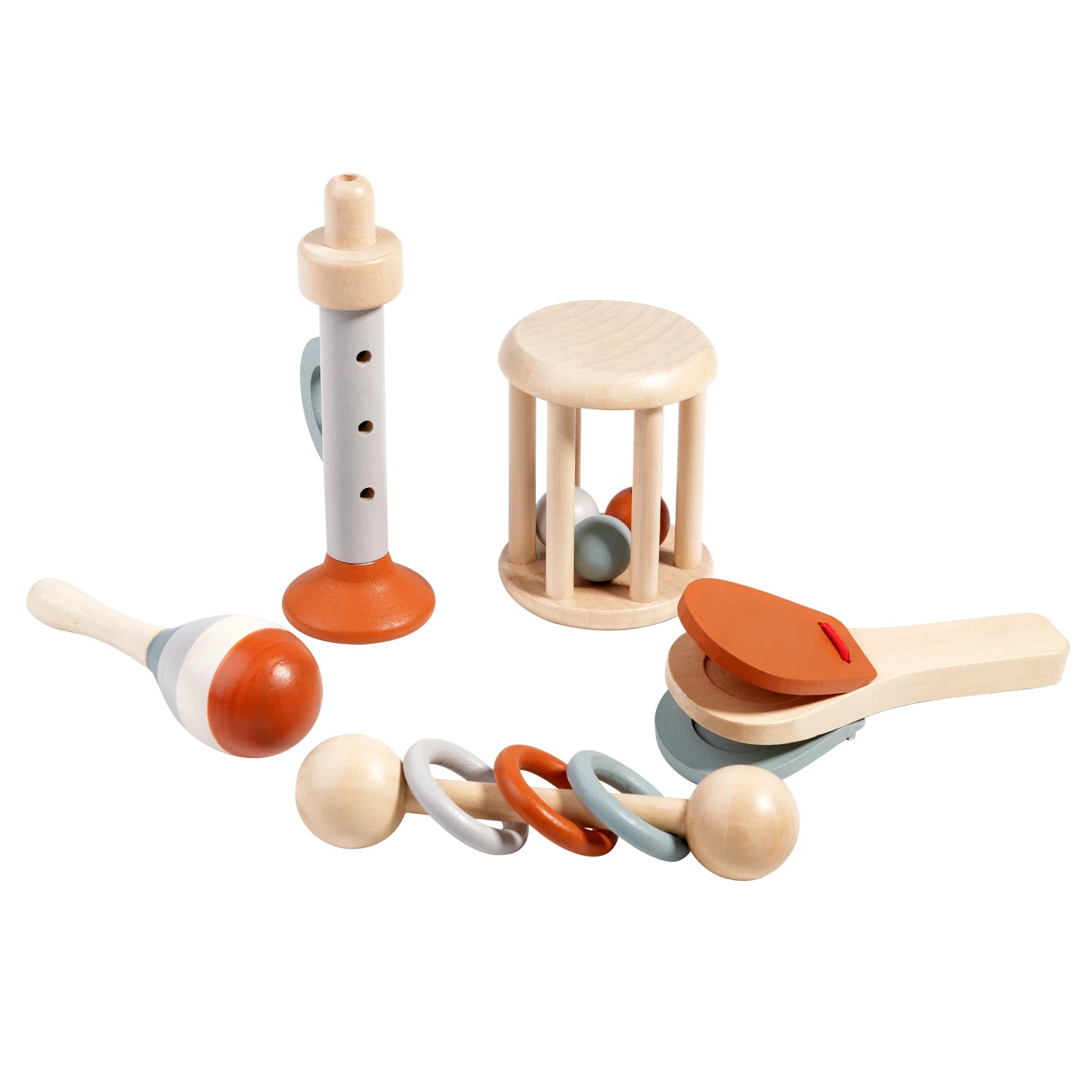 Montessori Wooden Musical Instruments Set | Eco-Friendly Music Toy for Kids - Wonder Minds Kids