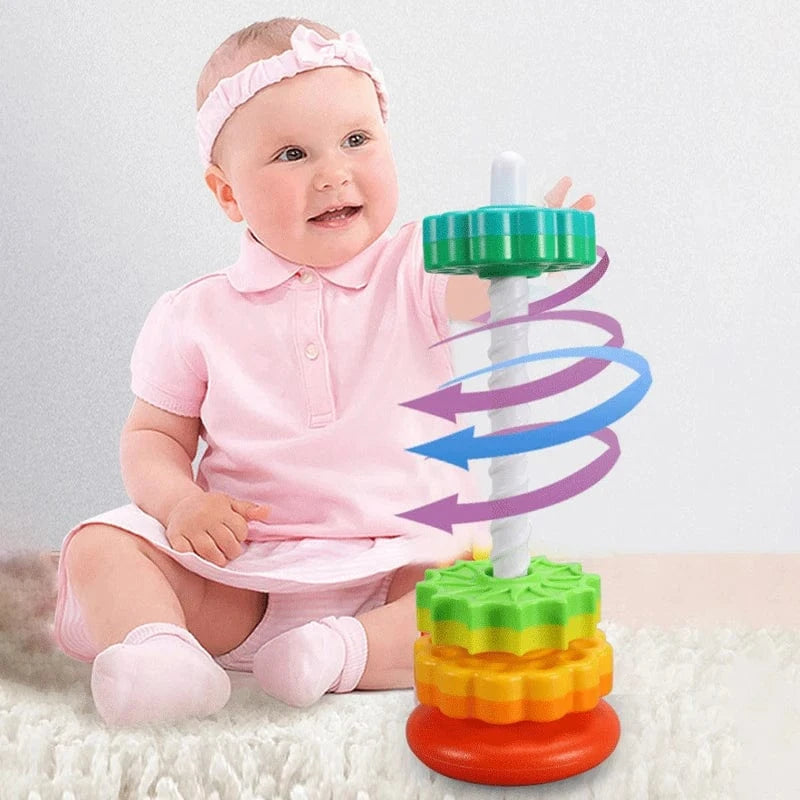 Spinning_Rainbow_Tower_baby girl