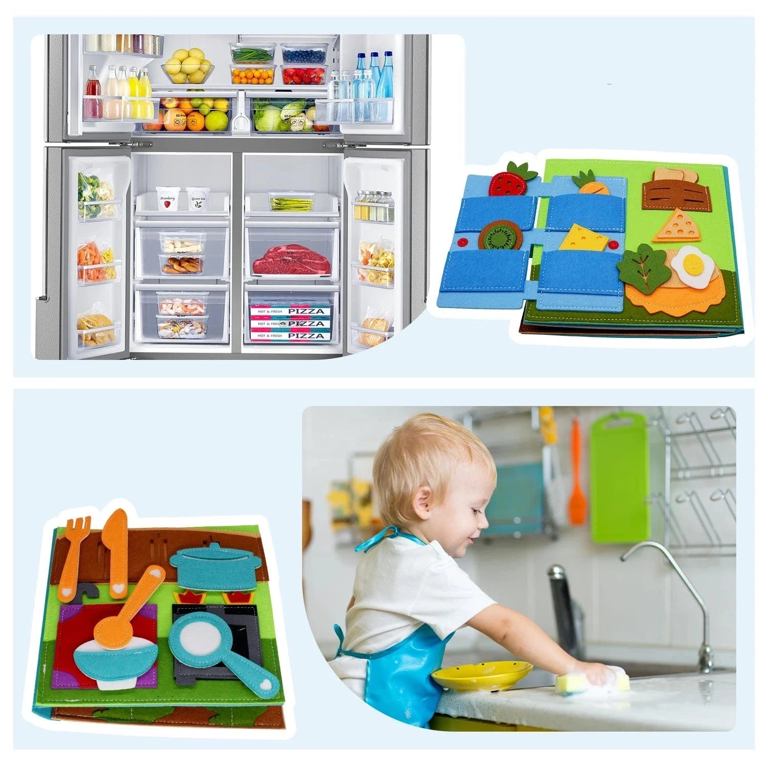 Ultimate Montessori Busy Book B Kitchen