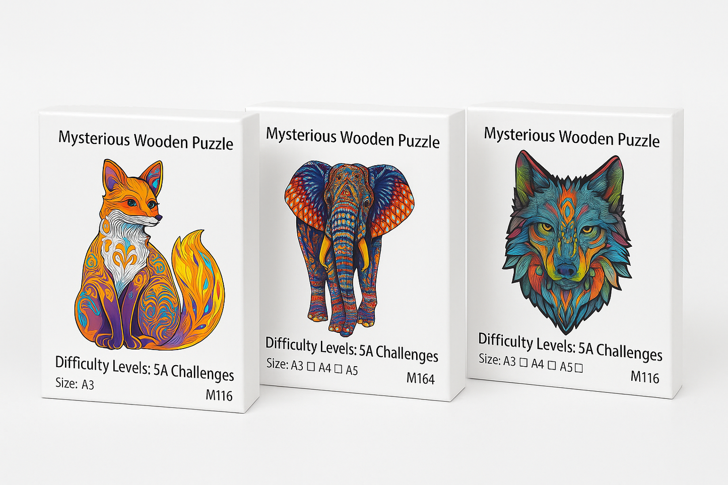 Artisan Mindful Wooden Puzzle