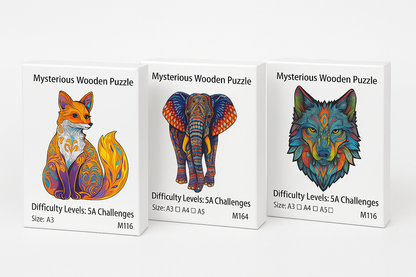 Artisan Mindful Wooden Puzzle