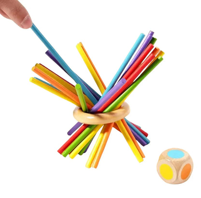 Drop or Not Tower & Pick-Up Sticks Game