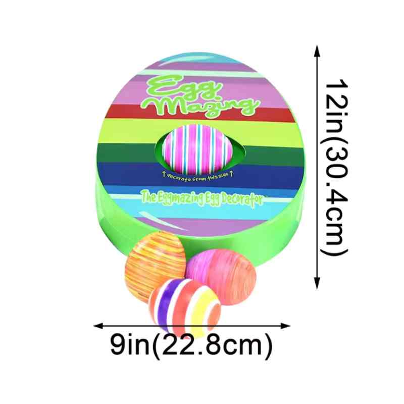 Egg Decorator kit dimensions