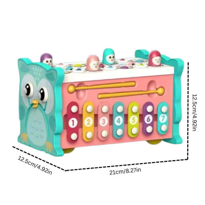 Interactive learning owl dimensions