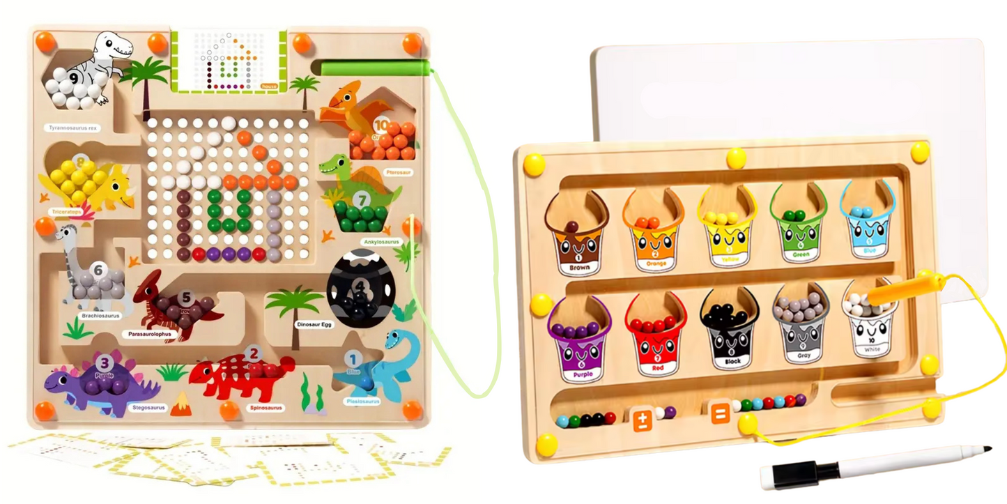 Montessori Magnetic Maze educational toy for kids