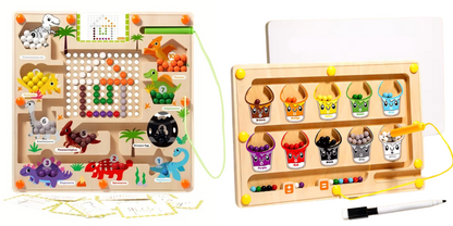 Montessori Magnetic Maze educational toy for kids