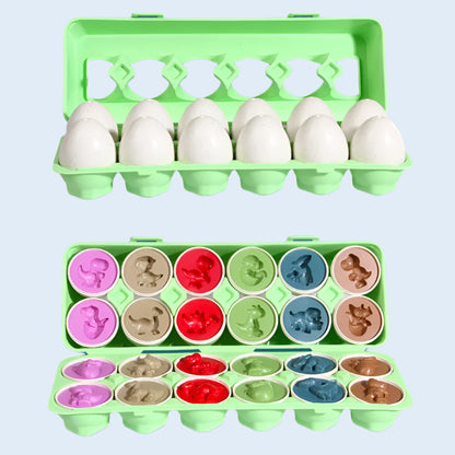 Matching Eggs Sensory Toy Dino
