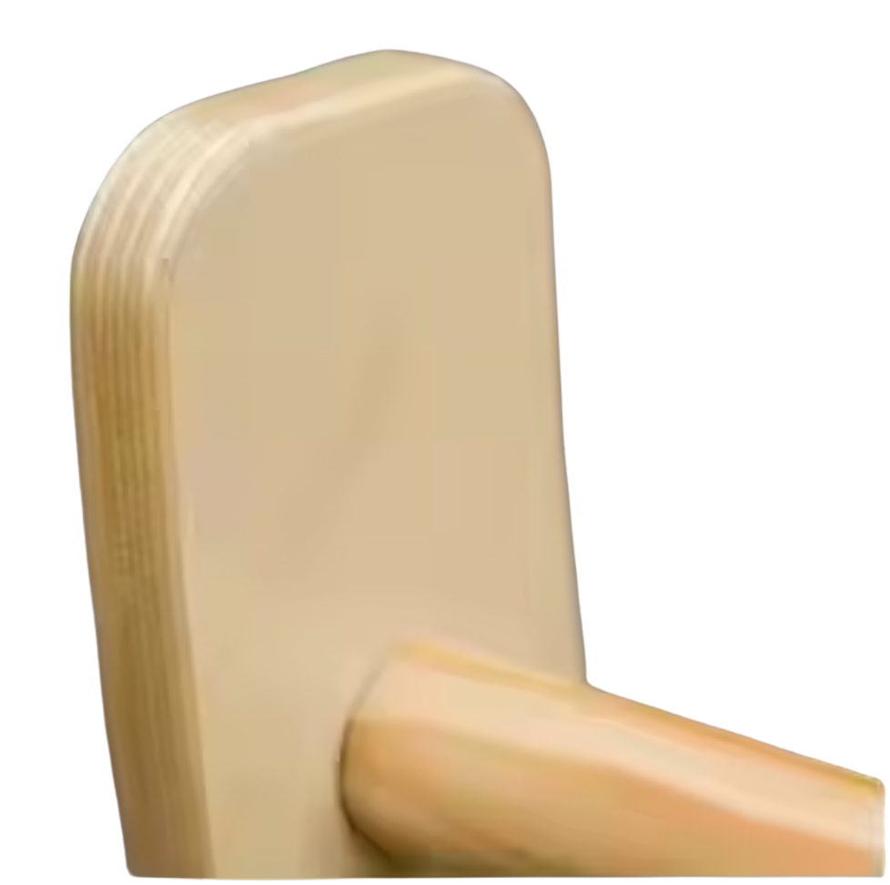 Montessori Climbing Arch wooden finish detail
