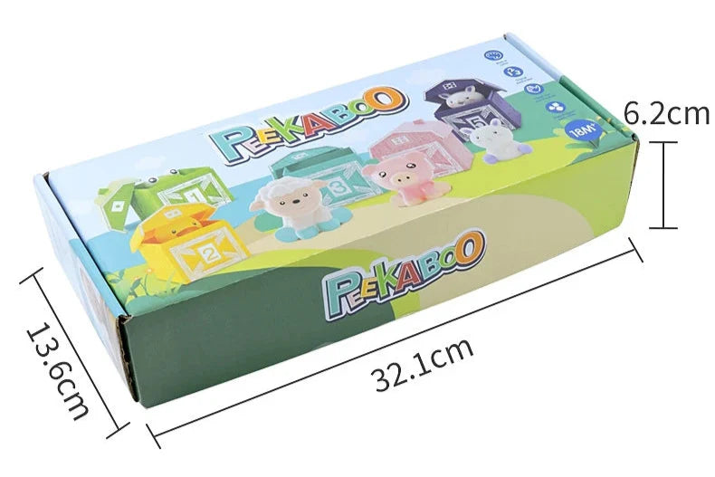 Farm animal barn set dimensions