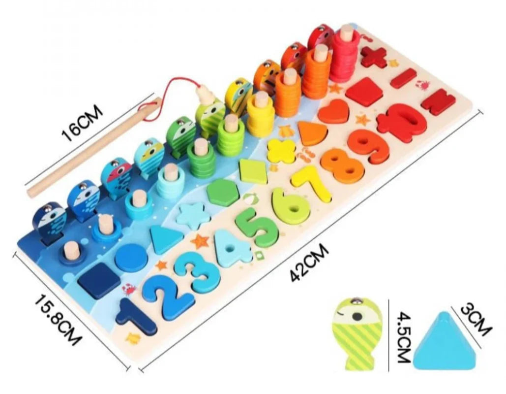 Montessori smart math board dimensions