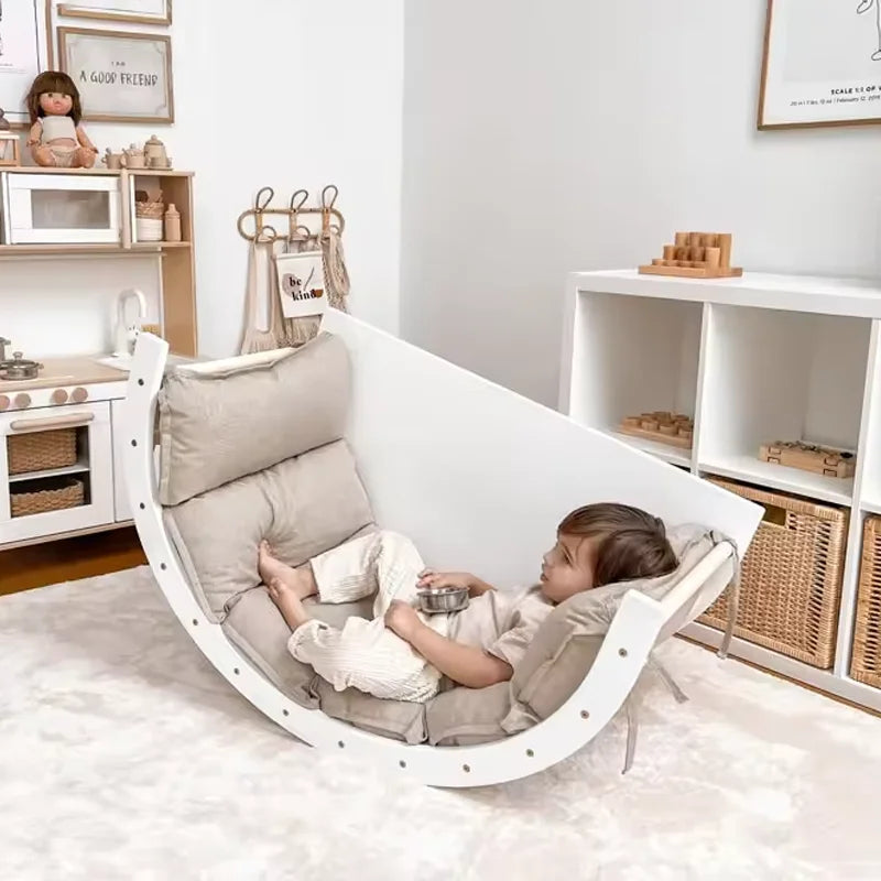 Montessori_Wooden_Climbing_Frame_Boy_Lying_Down