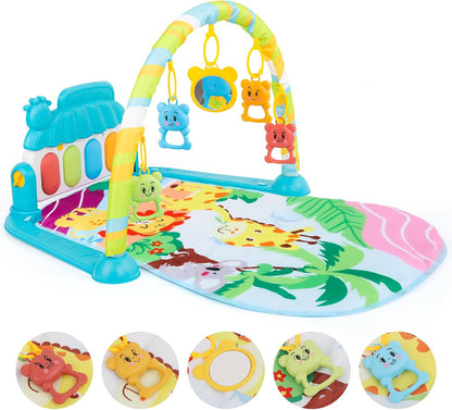 Montessori baby play gym sensory mat