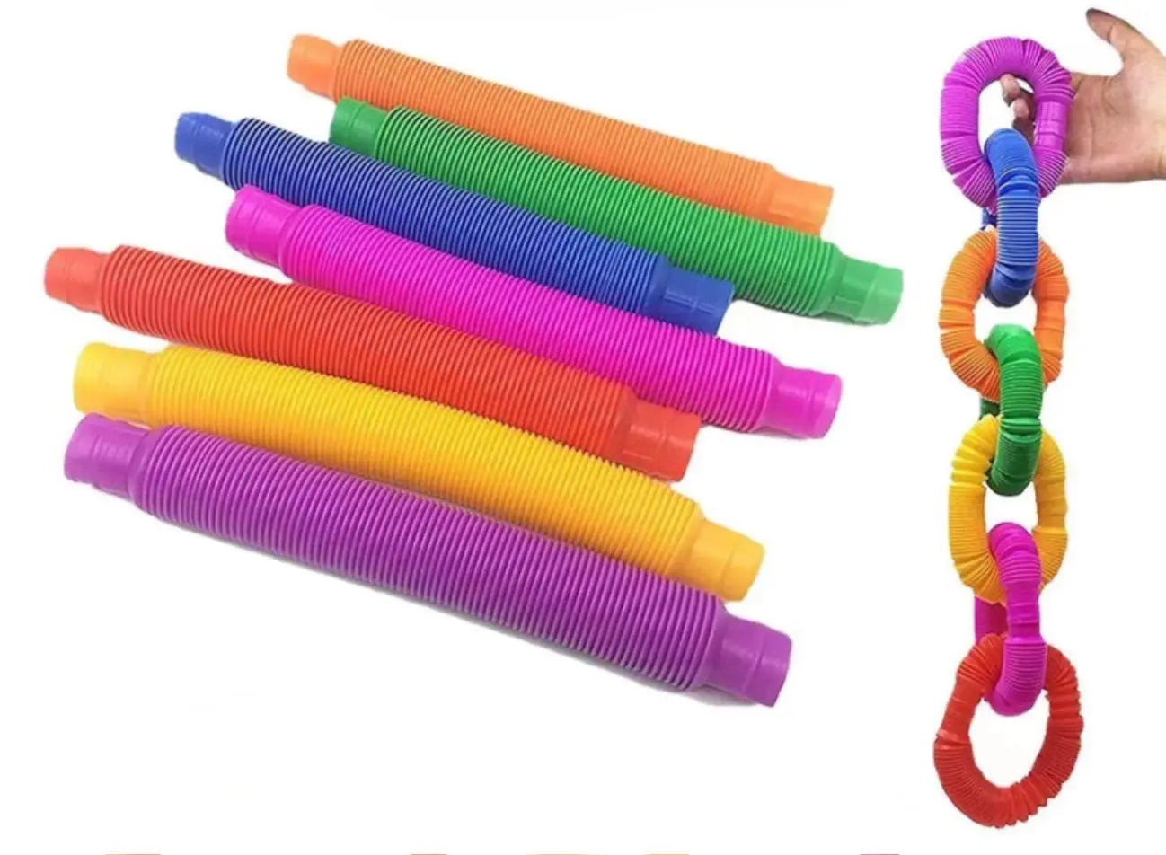 pop tubes sensory toy for ADHD focus and calming play for kids and adults