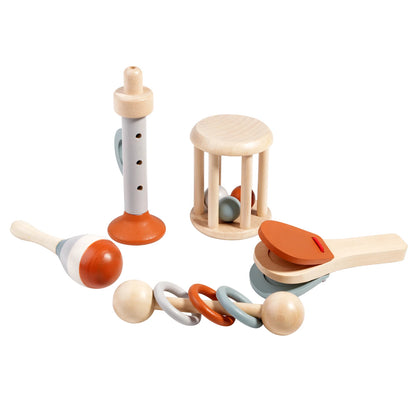 Montessori Wooden Musical Instruments Set | Eco-Friendly Music Toy for Kids - Wonder Minds Kids