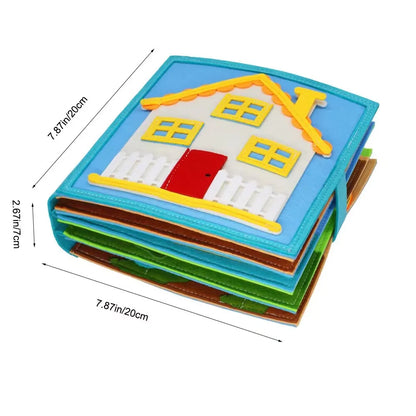 Ultimate Montessori Busy Book dimensions