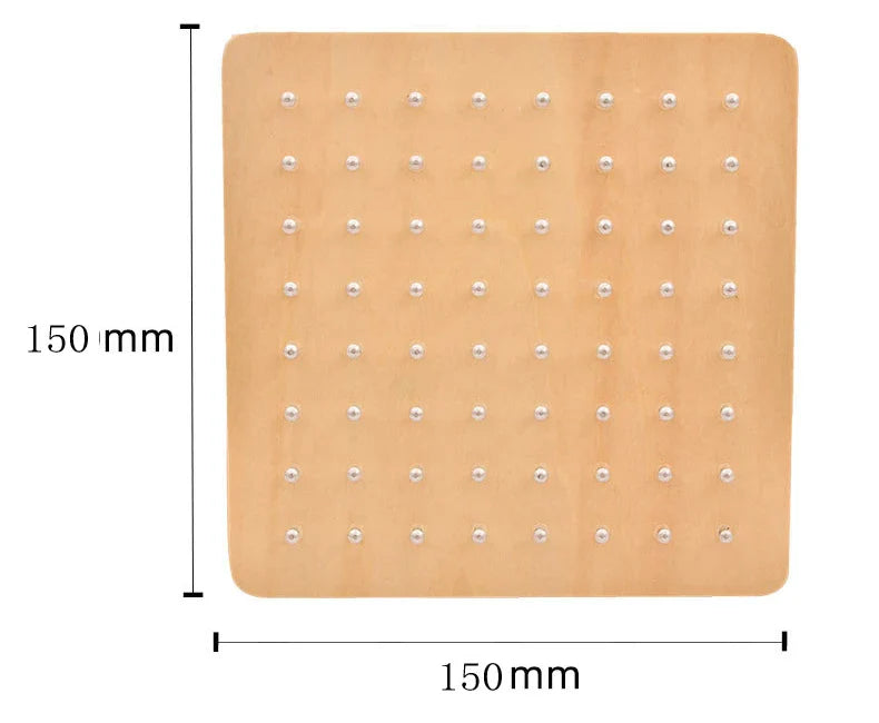 Wooden nail board dimensions