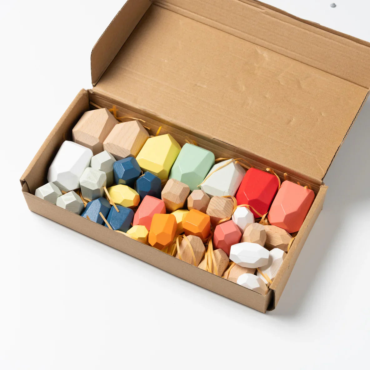 Montessori stacking stones balance toy for kids