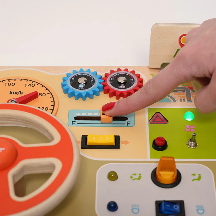 Steering Wheel Busy Board - Wonder Minds Kids
