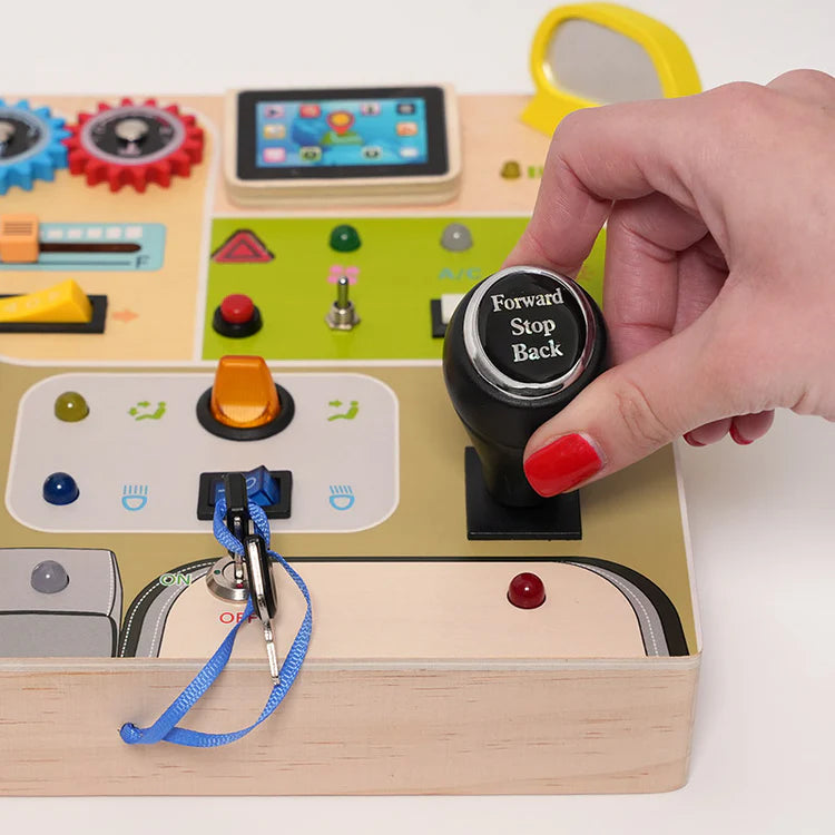 Steering Wheel Busy Board - Wonder Minds Kids