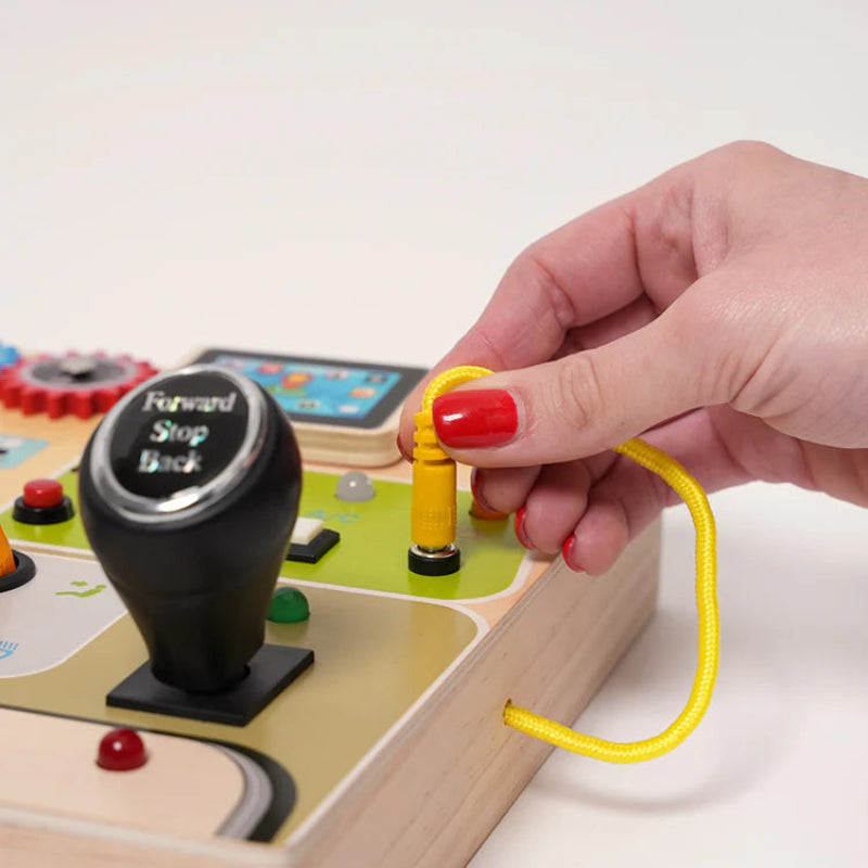 Steering Wheel Busy Board - Wonder Minds Kids