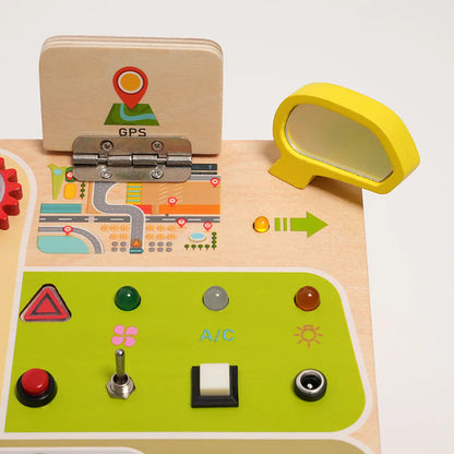 Steering Wheel Busy Board - Wonder Minds Kids