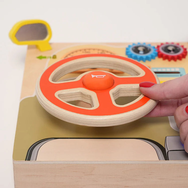 Steering Wheel Busy Board - Wonder Minds Kids