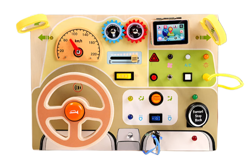 Steering Wheel Busy Board - Wonder Minds Kids