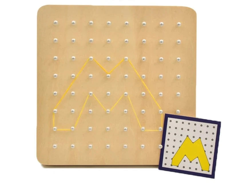 Wooden Geometric Nail Board