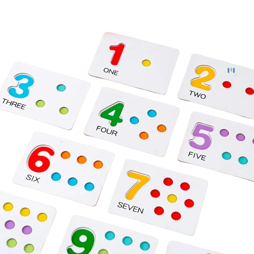 Children playing with Montessori colour sorting toy