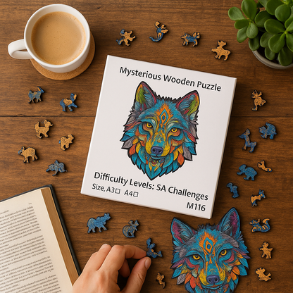 Artisan Mindful Wooden Puzzle