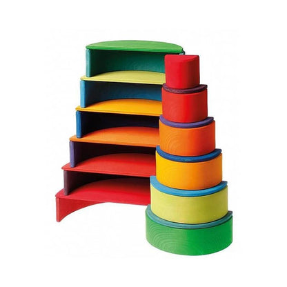 Montessori Rainbow Play System | Complete Creative Play Set for Kids